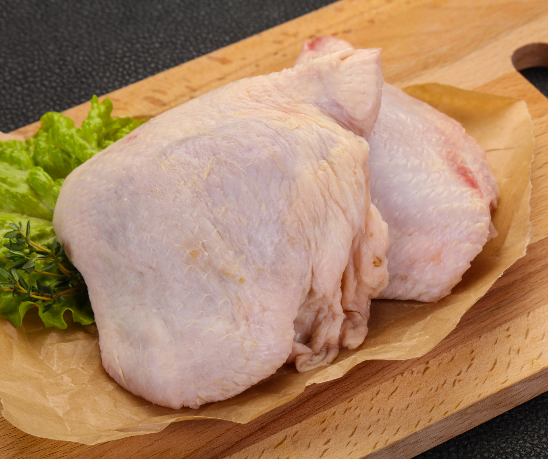 Chicken Free Range - Breast Boneless Skin on (500g)