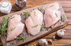 SPECIAL Chicken Free Range - Breast Boneless Skinless (600g) FROZEN