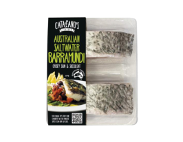 CATALANO'S SEAFOOD Saltwater Barramundi Fillets - FROZEN (260g)