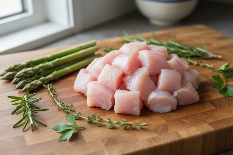 SPECIAL Chicken Free Range - Breast Diced (500g) FROZEN