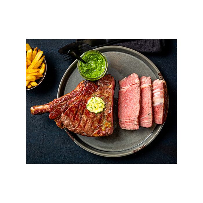 Beef Organic Grass Fed - Steak Ribeye (1kg)