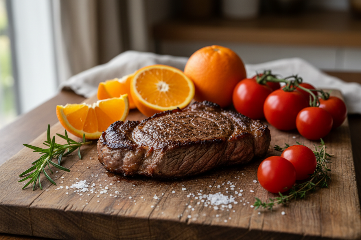 SPECIAL Beef Organic Grass Fed - Steak Scotch Fillet (500g)