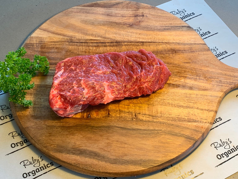 SPECIAL Beef Organic Grass Fed - Chuck Steak (1kg)