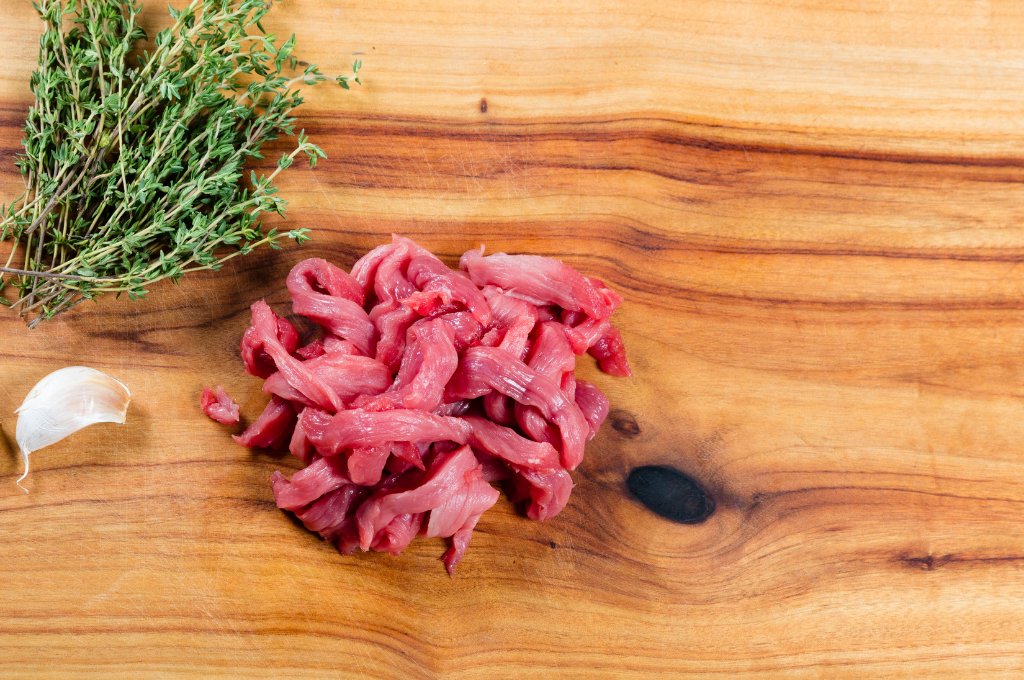 Beef Organic Grass Fed - Stir-fry Strips (500g pack)
