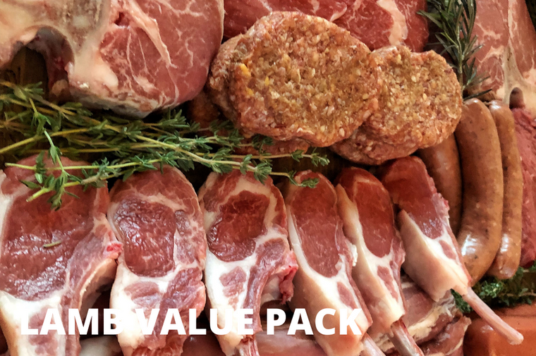 Lamb Regeneratively Farmed - Value Pack Variety (6.5kg)