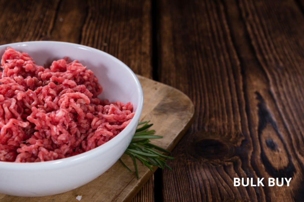 Beef Organic Grass Fed - Minced Beef BULK (2.5kg)