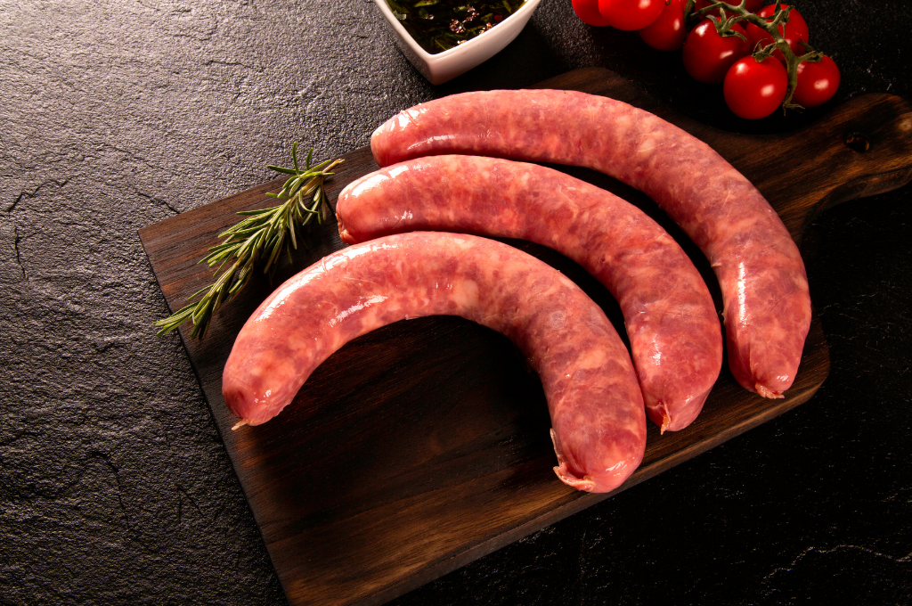 Beef Organic Grass Fed - Sausages Barbeque (500g)