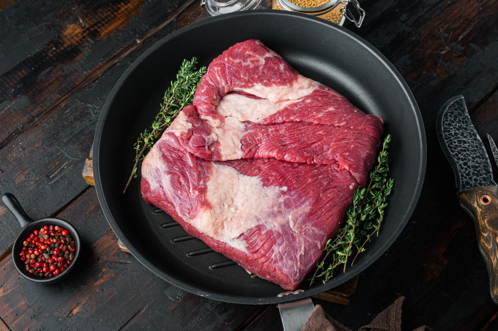 Beef Organic Grass Fed - Brisket (1kg to 1.2kg)