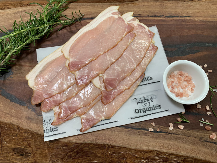 Nitrate Free and Sugar Free - Free Range Bacon 1kg