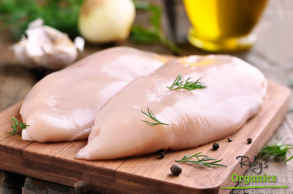 Chicken Pasture Fed - Breast Boneless and Skinless (Single 300g to 350g)