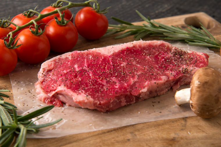 Beef Organic Grass Fed -  Thick Sliced Steak Porterhouse 1 Pack (500g)